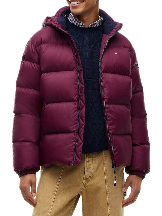 Tommy Hilfiger Geacă Burgundy