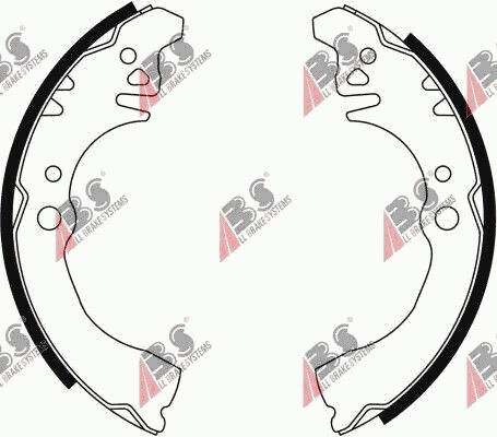 Спирачни челюсти Daihatsu Cuore 98-00 +abs 0449597201