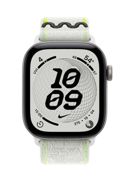 Apple Nike Sport Loop Fabric Strap White (Apple Watch 38/40/41/42mm)