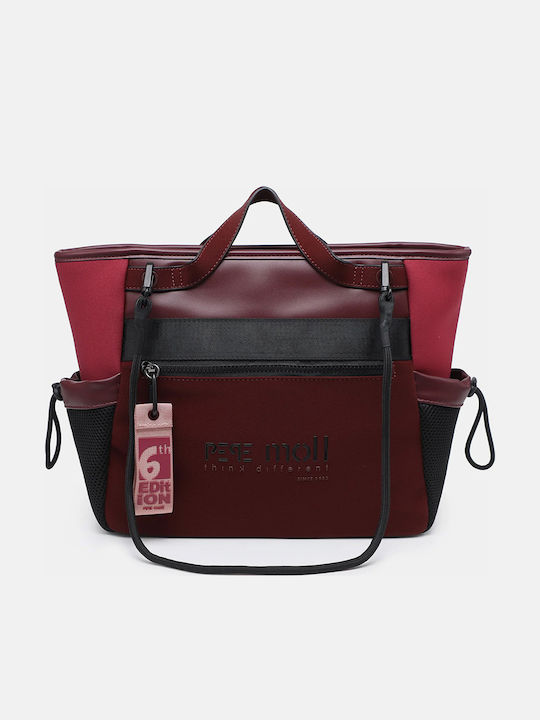 Pepe Moll Hester Women's Burgundy Tote Bag