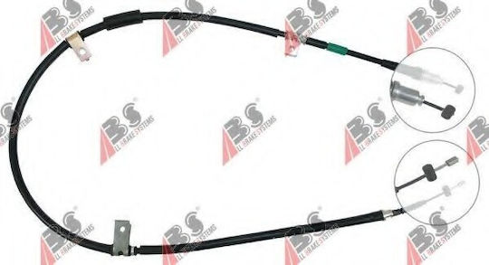 Handbrake Cable Hyundai Elantra 00-06 Pt 597702d310