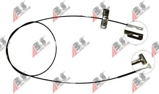 Handbrake Cable Opel Vivaro 01 Center 4408730