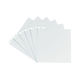 Glorious Set de 6 Separatoare pentru Discuri de Vinil Albe