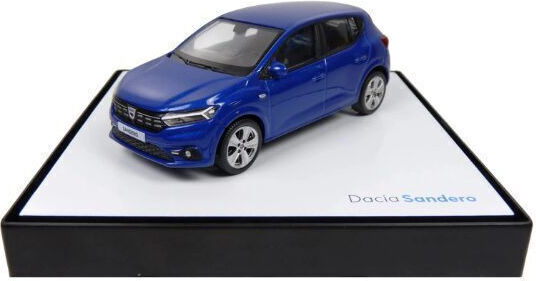 Model Auto Dacia Sandero Bleu Iron 1:43 Norev Dealer Edition