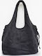 Women's Suede Shoulder Bag Anthracite
