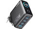 Anker GaN Charger Without Cable with USB-A Port and 3 USB-C Ports 140W Power Delivery Black (A2697)