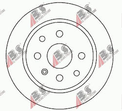 Спирачен диск Opel Calibra 89-98 Заден 569102 Спирачен диск Opel Calibra 89-98 Заден 569102