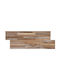 3D Wall Panels Solid Wood Beige 55x20x2 cm 10 pcs