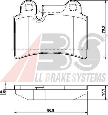 Brake Clocks Vw Touareg 02 Rear 7l6698451b