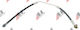 BMW X5 E53 Flex-Bremsleitung 00-07 Links T 34301165765