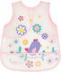 Figlio Bino Plastic Baby Bib with Hook and Loop Fastener & Pocket Pink
