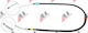 Handbrake Cable Renault Trafic 89-01 Lt 7700307718
