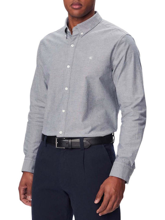 Calvin Klein Μακρυμάνικo Πουκάμισο σε Κανονική ...