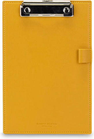 Campo Marzio Conference Clipboard Folder for A5 Paper Yellow