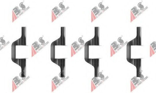 Set Kit Asamblare Plăcuțe de Frână Zest Audi Vw 6091211000