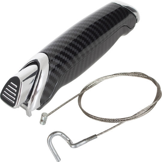 Kit de reparație pentru mânerul manetei frânei de mână Ford Galaxy 06-15 din carbon + cablu de eliberare a frânei de mână Set de 2 bucăți
