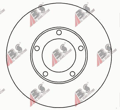 Bremsscheibe Toyota Hiace 89–93 belüftet 4351226090