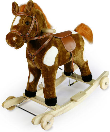 Avra Toys Star Люлееща се Играчка Конче със Звуци и Колелца