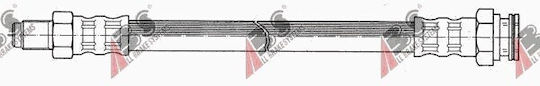 Alfa Romeo 156 97-05 Rear Brake Hose Flex Cable 4d0611707d