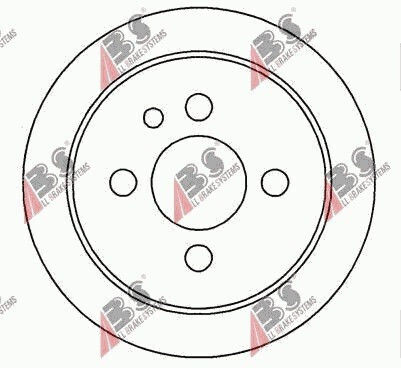Brake Disc Bmw 3 E30 86-91 325ix Rear 34211163145