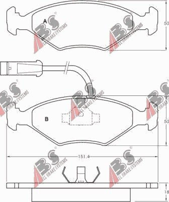 Brake Pads Fiat Fiorino 93-01 21193.18.0
