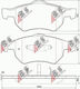 Brake Pads Chrysler Voyager 01 23640.18.8