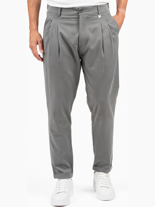 Vittorio Artist Ανδρικό Παντελόνι Loose Fit Grey