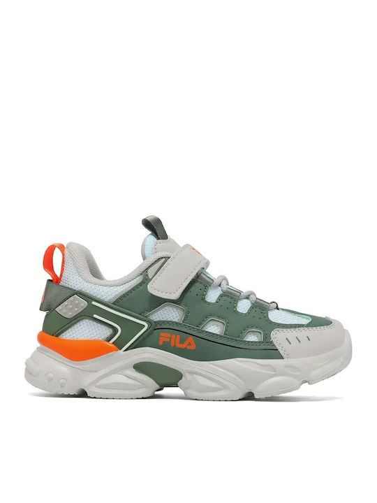 FILA Memory Spinel V Kinder Sneaker mit Klettve...