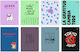 interDRUK A5 Notebook, 60 Sheets, Ruled (Various Designs)
