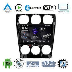 Vencore 3236-10005-0263b Android-15-Multimedia-Display 9" PX5S Octa-Core 2 GB/32 GB IPS-Frontblende CarPlay Android Auto Unterstützung Für 360°-Kamera Mazda 6 2002–2008 – Schwarz 3236-10005-0263b