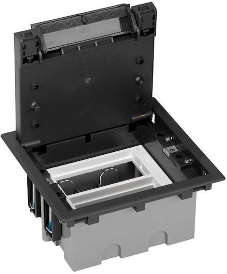 Kontakt-Simon Elektroinstallationsdose in Grau 4 Stück