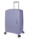 Diplomat Medium Hard Lilac Travel Suitcase Height 64cm