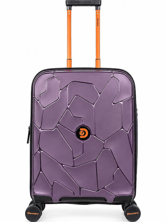 Discovery Cabin Travel Suitcase Purple Height 55cm