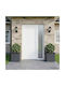 vidaXL Set of 2 Metal Planter Boxes Anthracite