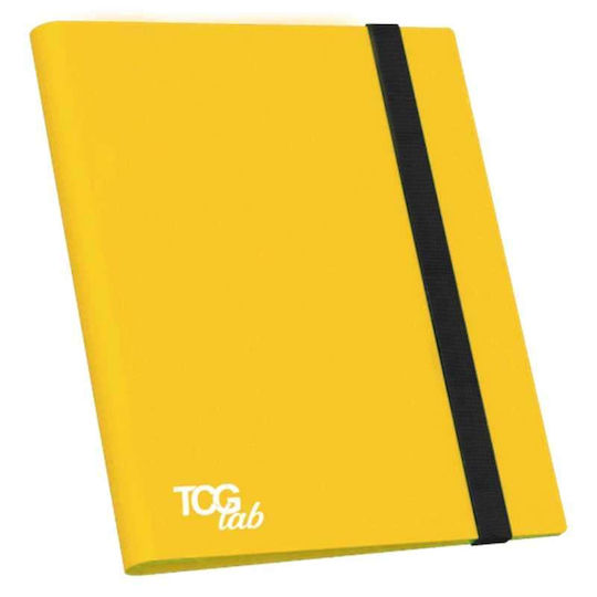 TCGLab Biblioraft cu 9 buzunare, Dimensiune Standard, Galben