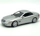 1/43 Mercedes-Benz SL 2001 R230 Сребрист С Работещ Покрив