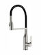 Higold Counter-Mounted Kitchen Faucet Flexible Grey