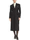 Wool Women's Coat Black