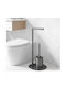 Set de Accesorii de Baie din Inox Gri