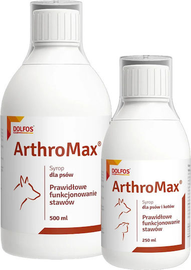 Dolfos Arthromax Мултивитамини за Кучета и Котки под Формата на Сироп 250 ml за Дентална Грижа