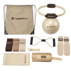 Insportline Pilates Set Sinuata Beige 30638