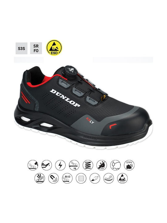Dunlop Kaly Pantofi De Siguranță S3S cu Certificare ESD, FO, SR
