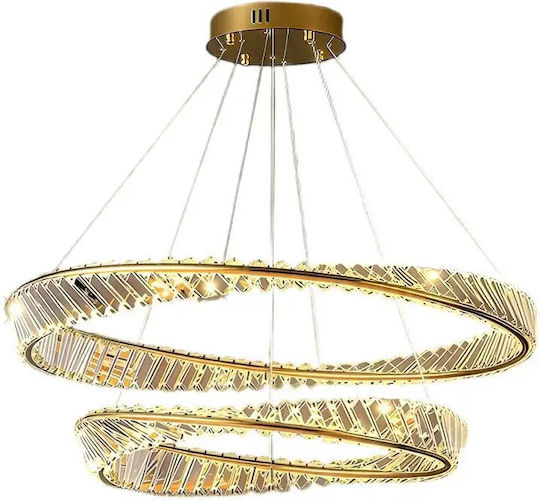 Domoletti Corp de iluminat suspendat auriu LED