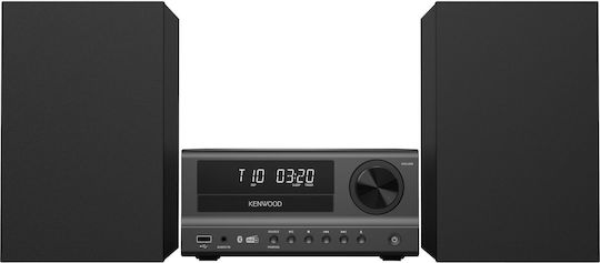 Kenwood 2.0 M750DAB Sound System 80W with CD Player and Bluetooth Black