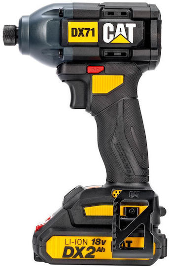 CAT Șurubelniță cu Impact cu Acumulator Brushless 18 V 2 x 2 Ah