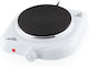 ETA Single White Enamel Countertop Burner