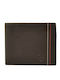 Braune Herrenlederbrieftasche mit RFID