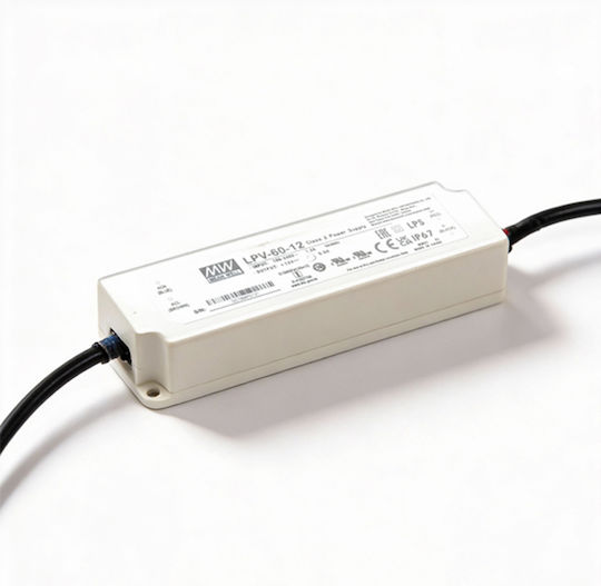 Eurolamp Τροφοδοτικό LED IP44 Ισχύος 60W με Τάση Εξόδου 24V