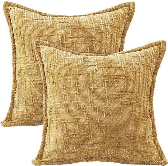 Artoid Mode Decorative Pillow Cover Yellow 45x45 cm
