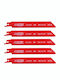 AWTools Λάμες για Μέταλλο 150mm 5τμχ